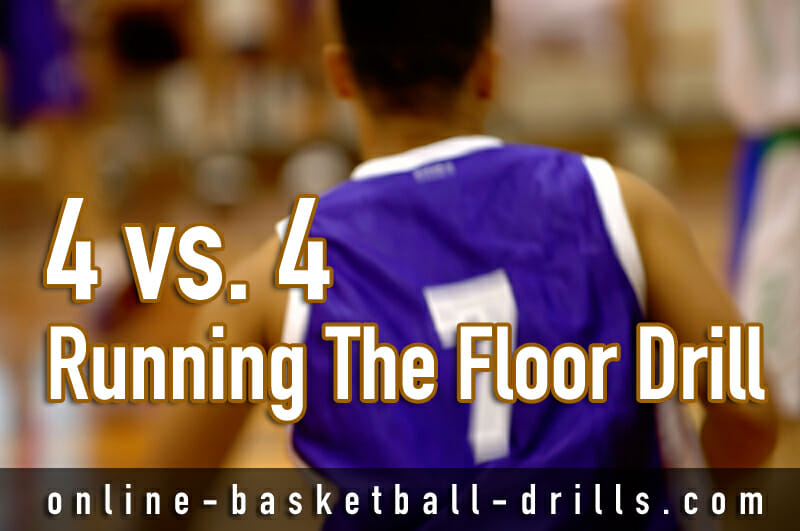 running the floor drill 2
