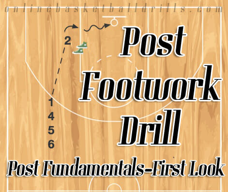 post fundamentals post footwork drill